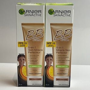 GARNIER BB CREAM SPF15 Skin Renew 5 in 1 Miracle Skin Perfect Medium/Dee…